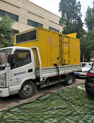 井陉发电车出租-柴油发电机组排烟系统设计要求及其考虑因素